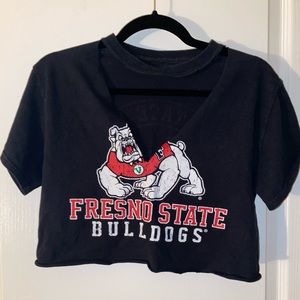College Game Day Crop Top